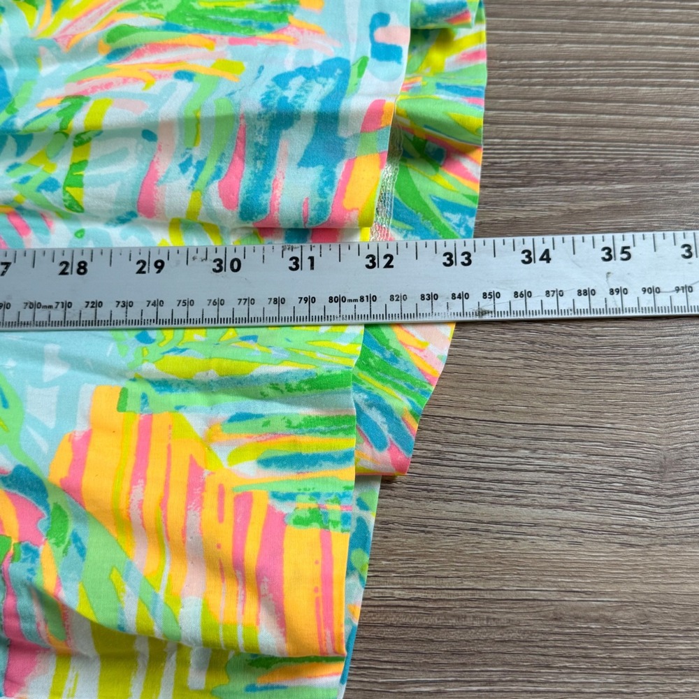 Lilly Pulitzer Christine Sundress Women 0 Multicolor Tropical Smocked - Picture 6 of 12